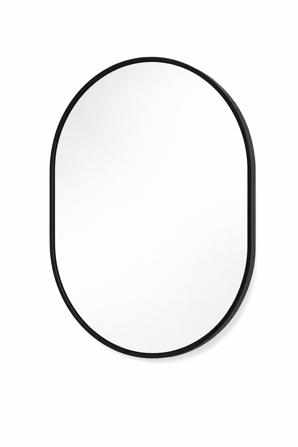 Oval Mirror | Black Frame
